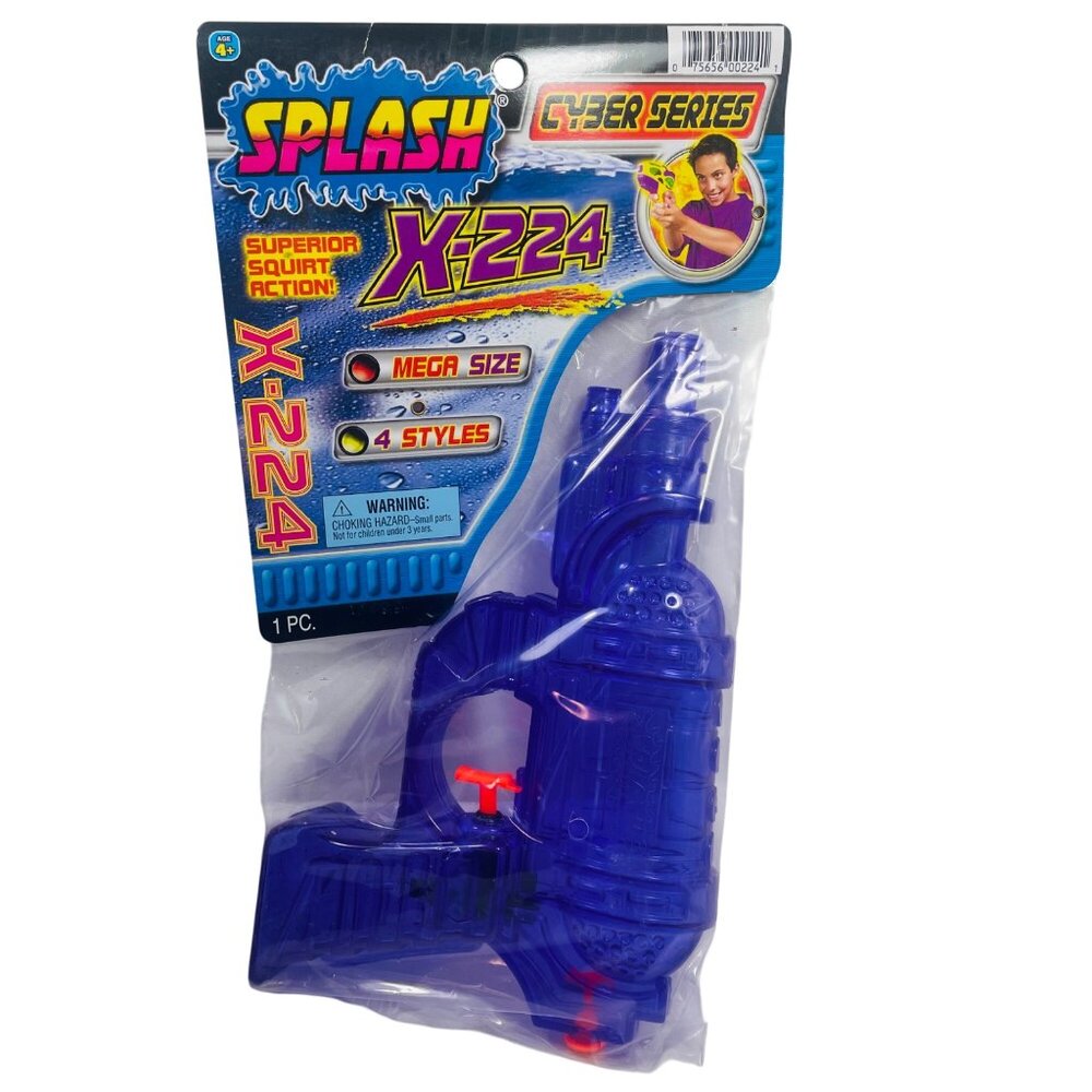 Splash X-224 Cyber Series Water Squirt Gun Superior Squirt Action JA-RU Purple